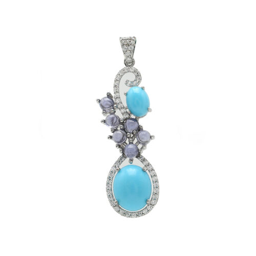 VPD-0428 / 1003  SILVER 925  Gross Wt. 5.5800 Gms  PENDANT