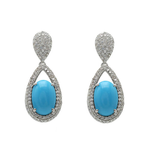 VER-0455 / 1180  SILVER 925  Gross Wt. 8.1800 Gms  EARRING