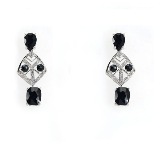 VER-0114 / 1300  SILVER 925  Gross Wt. 8.1500 Gms  EARRING