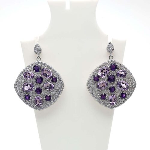 VER-0332 / 1502  SILVER 925  Gross Wt. 27.1700 Gms  EARRING