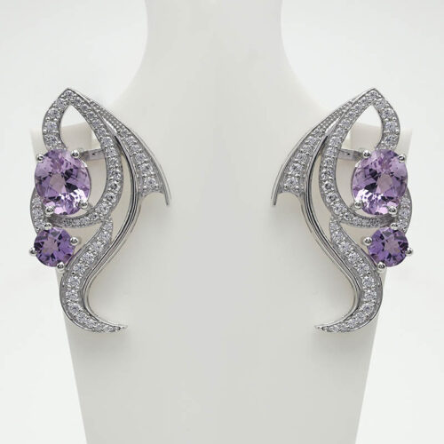 VER-0446 / 1504  SILVER 925  Gross Wt. 10.3700 Gms  EARRING
