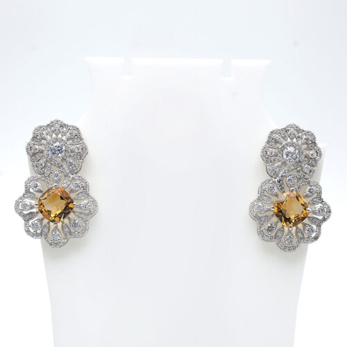 VER-0110 / 1699  SILVER 925  Gross Wt. 17.1500 Gms  EARRING