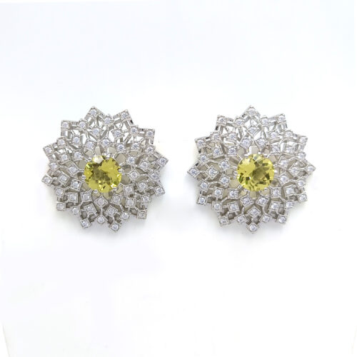 VER-0467 / 2066  SILVER 925  Gross Wt. 22.1800 Gms  EARRING