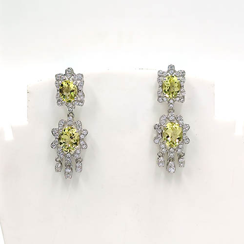 VER-0375 / 2219  SILVER 925  Gross Wt. 11.0300 Gms  EARRING