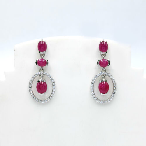 VER-0925 / 2225  SILVER 925  Gross Wt. 8.6800 Gms  EARRING