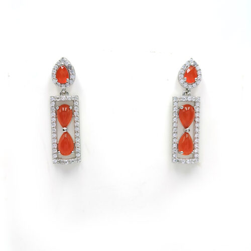 VER-0921 / 2332  SILVER 925  Gross Wt. 6.1600 Gms  EARRING