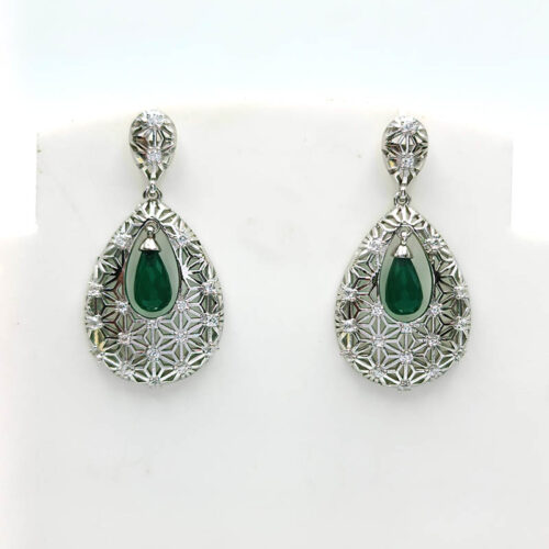 VER-0926 / 2385  SILVER 925  Gross Wt. 10.8600 Gms  EARRING