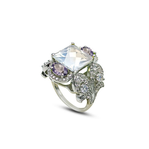 VRG-0832 / 2388  SILVER 925  Gross Wt. 7.7000 Gms  RING