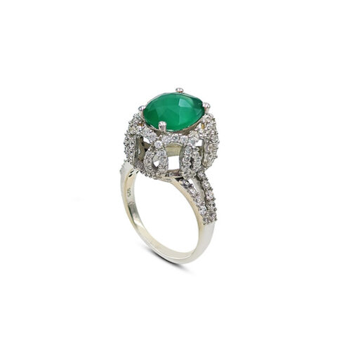 VRG-0809 / 2400  SILVER 925  Gross Wt. 4.9000 Gms  RING