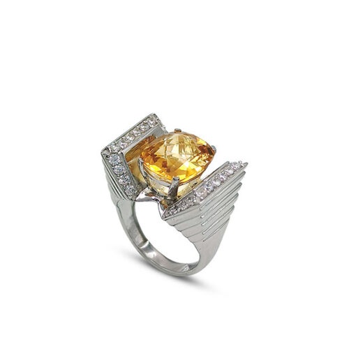 VRG-0747 / 2552  SILVER 925  Gross Wt. 11.3900 Gms  RING