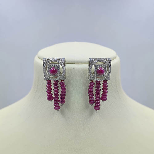 VERB-0939 / 2576  SILVER 925  Gross Wt. 10.7000 Gms  EARRING