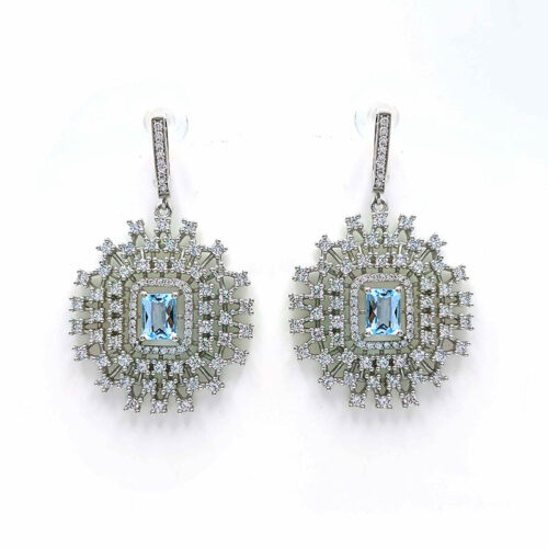 VER-0419 / 2632  SILVER 925  Gross Wt. 19.3500 Gms  EARRING