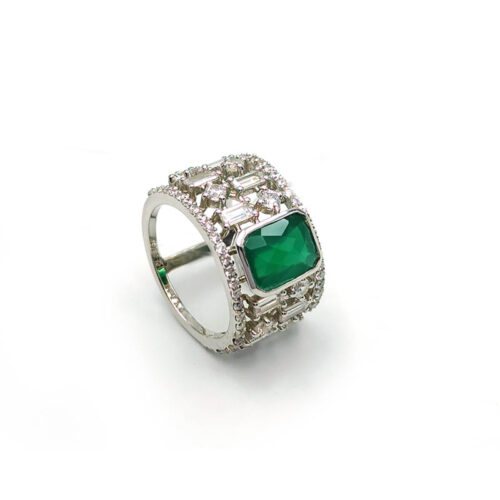 VRG-0831 / 3005  SILVER 925  Gross Wt. 5.8100 Gms  RING