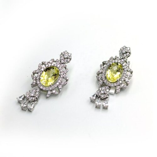 VER-0722 / 3086  SILVER 925  Gross Wt. 16.5100 Gms  EARRING