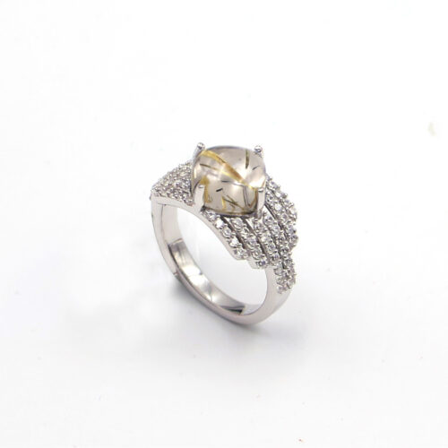 VRG-1010 / 3609  SILVER 925  Gross Wt. 3.9100 Gms  RING