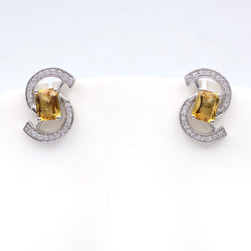 VER-1038 / 3714  SILVER 925  Gross Wt. 5.6500 Gms  EARRING