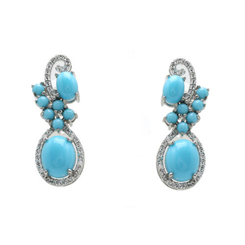 VER-0428 / 4015  SILVER 925  Gross Wt. 7.0900 Gms  EARRING