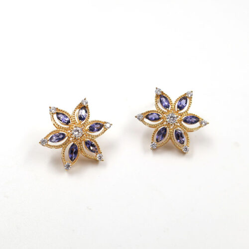 VER-GP-1013 / 4114  SILVER 925  Gross Wt. 4.3600 Gms  EARRING